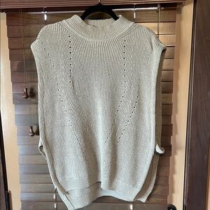 Elegant Cream Turtleneck Sweater